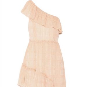 NWOT Love Shack Fancy Pamela Dress in Sand